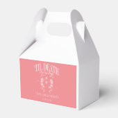 Bis zum Tod tun uns Party maßgeschneiderte Hochzei Geschenkschachtel (Vorderseite)