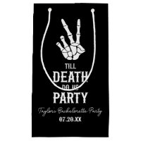 Bis zum Tod tun uns Party Skelett Junggeselinnen-A