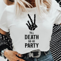 Bis zum Tod tun uns Party Skelett Junggeselinnen-A