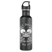 Bis zum Tod tun uns Teil - 24 oz Wasserflasche Edelstahlflasche (Vorderseite)