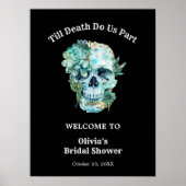 Bis zum Tod tun uns Teil Brautparty Willkommen Poster (Vorne)