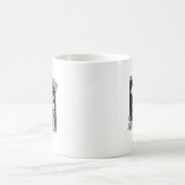 Bis zum Tod tun uns Teil Hochzeit Skelett Couple V Kaffeetasse (Mittel)