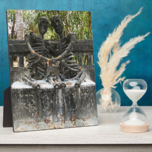 Bis zum Tod tun uns Teil ... Nong Khai, Thailand Fotoplatte