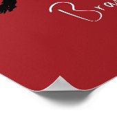 Bis zum Tod tun uns Teil Skelett Red Willkommen Poster (Ecke)