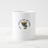 Bis zum Tod tun uns Teil Y Classic Funny Jumbo-Tasse (Vorderseite)