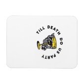 Bis zum Tod tun uns Teil Y Classic Funny Magnet (Horizontal)