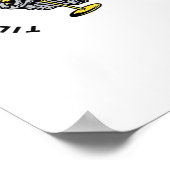 Bis zum Tod tun uns Teil Y Classic Funny Poster (Ecke)