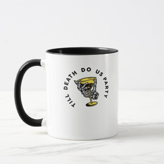Bis zum Tod tun uns Teil Y Classic Funny Tasse (Links)