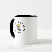 Bis zum Tod tun uns Teil Y Classic Funny Tasse (Vorderseite Links)