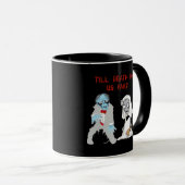 Bis zum Tod tun uns Teil Zombie Wedween Cou Tasse (VorderseiteRechts)