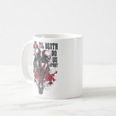 Bis zum Tod tun wir als Classic Kaffeetasse (Vorderseite Links)