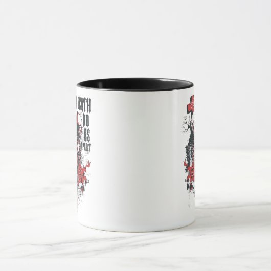 Bis zum Tod tun wir als Classic Tasse (Zentrum)