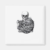 Bis zum Tod tun wir klassisch und teuer Magnet (Vorne)