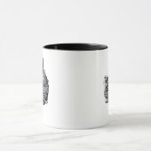 Bis zum Tod tun wir klassisch und teuer Tasse (Zentrum)