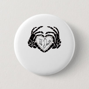 Bis zum Tod tun wir lustiges Design - Gastfreundli Button