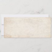 Bis zum Tod tun wir Party-Engagement-Party-Tickets Einladung (Rückseite)