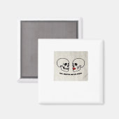 Bis zum Tod tun wir Teil Classic - Autumn Romance  Magnet (Vorderseite/Rückseite)