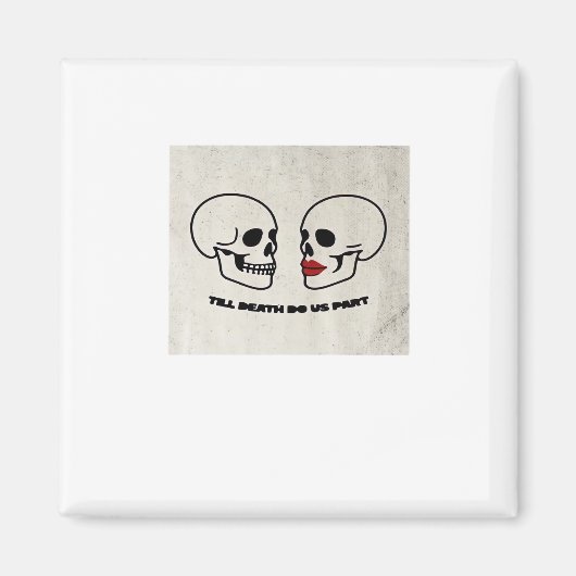 Bis zum Tod tun wir Teil Classic - Autumn Romance  Magnet (Vorne)