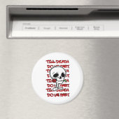 Bis zum Tod tun wir Teil Classic - Basic Halloween Magnet (In Situ (Geschirrspüler))