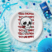 Bis zum Tod tun wir Teil Classic - Basic Halloween Pappteller (Party)