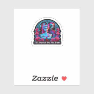 Bis zum Tod tun wir Teil Classic - Faultier & Seel Aufkleber