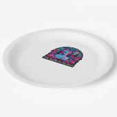 Bis zum Tod tun wir Teil Classic - Faultier & Seel Pappteller (Schrägansicht)