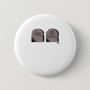 Bis zum Tod tun wir Teil Classic - Funny Skelett C Button