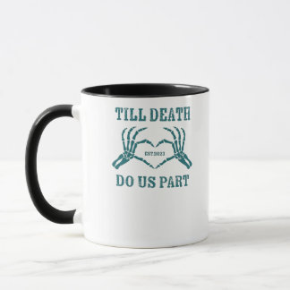Bis zum Tod tun wir Teil Classic - Funny Wedding Q Tasse