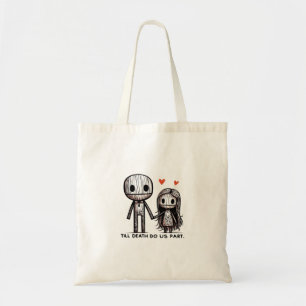 Bis zum Tod tun wir Teil Classic - Funny Wedding Q Tragetasche