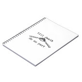 Bis zum Tod tun wir Teil Classic - gotische Romanc Notizblock (Linke Seite)