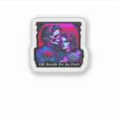 Bis zum Tod tun wir Teil Classic - Grim Sensenmann Aufkleber (Vorderseite)