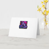 Bis zum Tod tun wir Teil Classic - Grim Sensenmann Karte (Gelbe Blume)