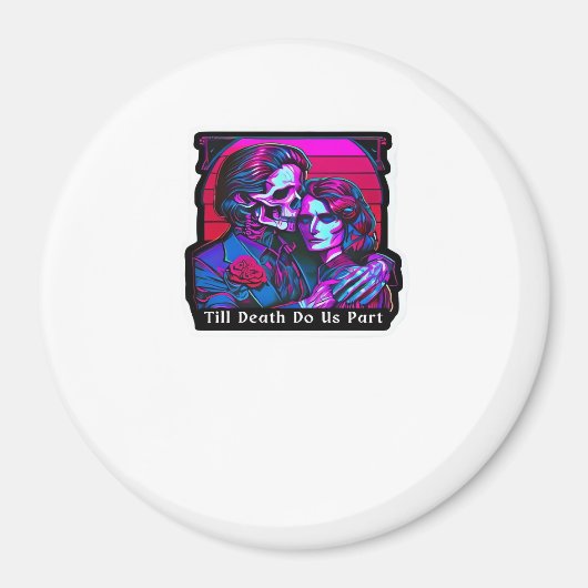 Bis zum Tod tun wir Teil Classic - Grim Sensenmann Magnet (Vorne)