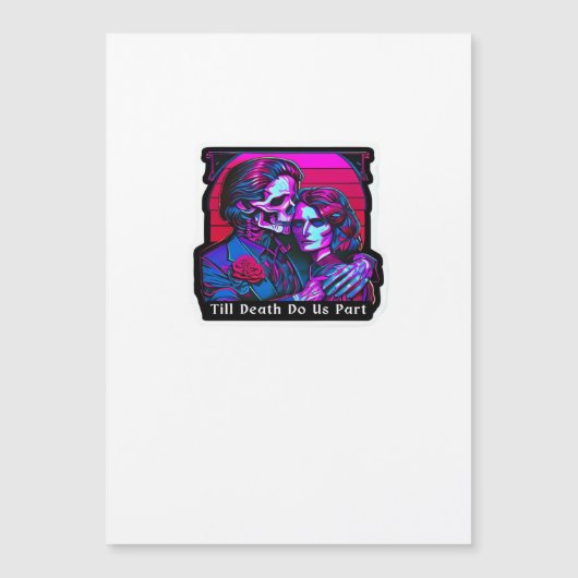 Bis zum Tod tun wir Teil Classic - Grim Sensenmann Magnetkarte (Vorderseite)