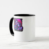 Bis zum Tod tun wir Teil Classic - Grim Sensenmann Tasse (Vorderseite Links)