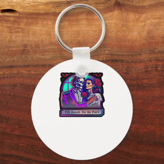 Bis zum Tod tun wir Teil Classic - Grundästhetik Schlüsselanhänger (Vorderseite)