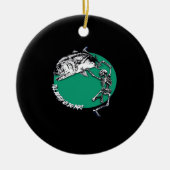 Bis zum Tod tun wir Teil Classic Keramik Ornament (Vorne)