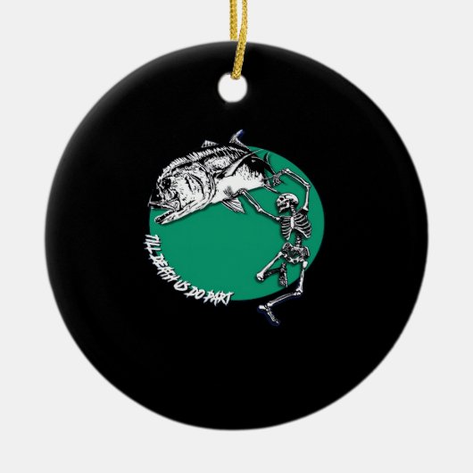 Bis zum Tod tun wir Teil Classic Keramik Ornament (Vorne)