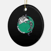 Bis zum Tod tun wir Teil Classic Keramik Ornament (Links)