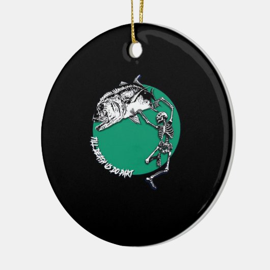 Bis zum Tod tun wir Teil Classic Keramik Ornament (Links)