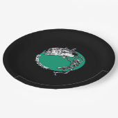 Bis zum Tod tun wir Teil Classic Pappteller (Schrägansicht)