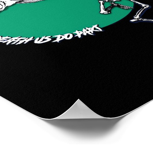 Bis zum Tod tun wir Teil Classic Poster (Ecke)