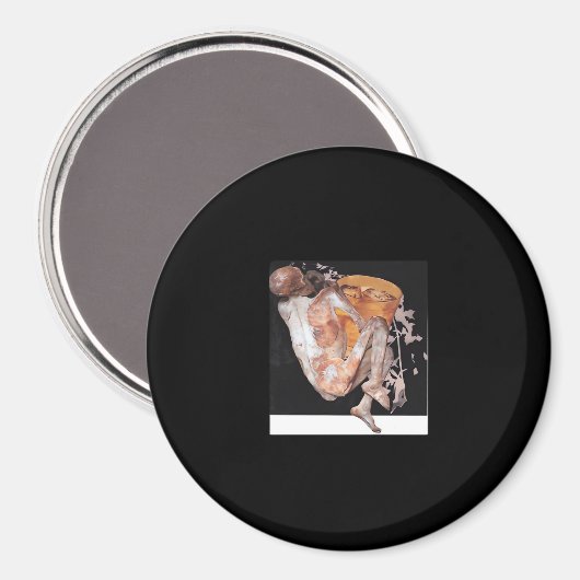 Bis zum Tod tun wir Teil Classic - Spooky Soulmate Magnet (Vorderseite/Rückseite)