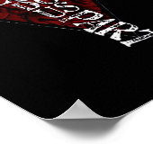 Bis zum Tod tun wir Teil - Der Herbst wird ästheti Poster (Ecke)