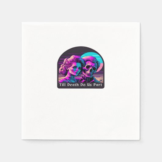 Bis zum Tod tun wir Teil - Faulheit und Seelenverw Serviette (Vorderseite)
