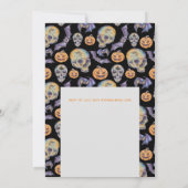 Bis zum Tod tun wir Teil Hochzeit Einladungen Fähi (Rückseite)