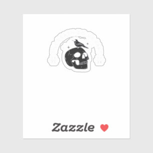 Bis zum Tod tun wir Teil Hochzeit klassisch Aufkleber