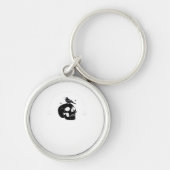 Bis zum Tod tun wir Teil Hochzeit klassisch Schlüsselanhänger (Vorne)