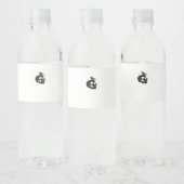 Bis zum Tod tun wir Teil Hochzeit klassisch Wasserflaschenetikett (Flaschen)