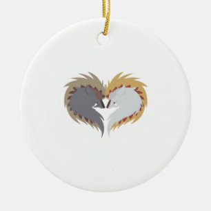 Bis zum Tod tun wir Teil - Kamunono Orugaron Essen Keramik Ornament